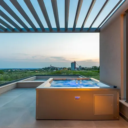 Visignano With Sea & Old Town Views By Adriaticluxuryvillas Villa