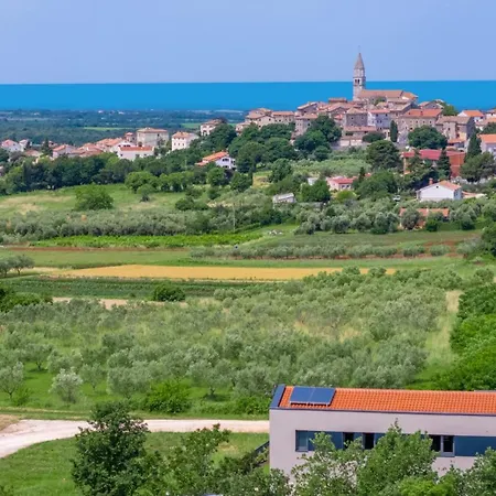 Visignano With Sea & Old Town Views By Adriaticluxuryvillas